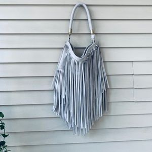 Fringe Hobo Bag